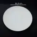 #BS5040-WT; Ceramic round plate 31.5cm