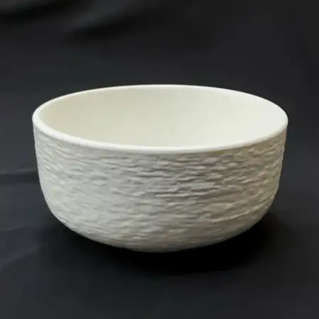 #BS5125-WT; Ceramic 14cm bowl..
