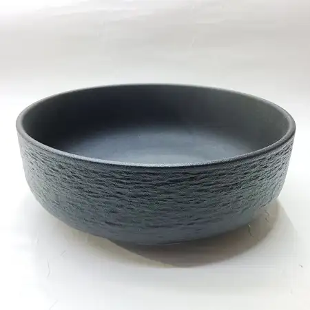 #BS5149-BK; Ceramic 25.5cm bowl..