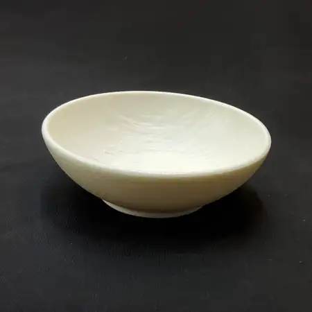 #BS5330-WT; Ceramic round plate 9cm..