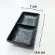#BS5347-BK; Ceramic sauce dish 1x2