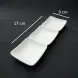 #BS5361-WT; Ceramic sauce dish 1x3