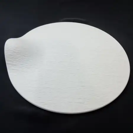 #BS8867-WT; Ceramic round 31cm slate sha..