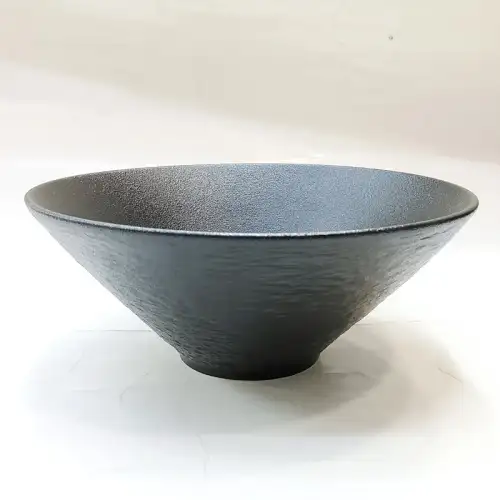 #BS8911-BK; Ceramic bowl 16.5cm