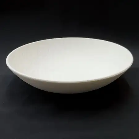 #BS8942-WT; Ceramic salad bowl 23cm..