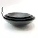 #BS8959-BK; Ceramic salad bowl 25cm