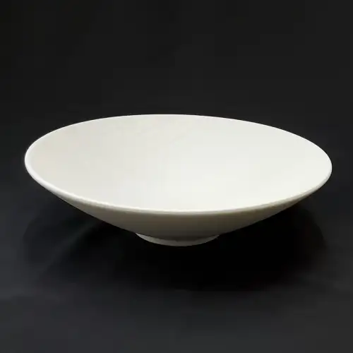 #BS8966-WT; Ceramic round bowl 20cm