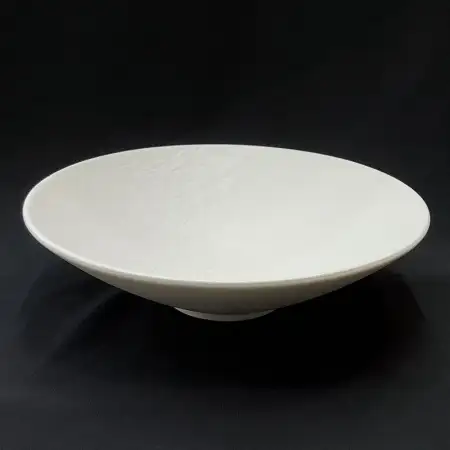 #BS8973-WT; Ceramic round bowl 23cm..