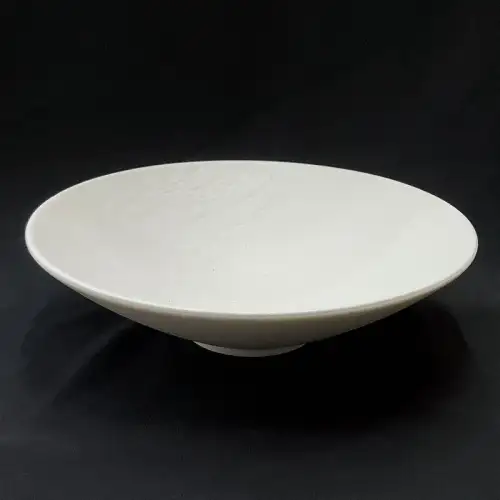 #BS8973-WT; Ceramic round bowl 23cm