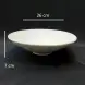 #BS8980-WT; Ceramic bowl 26cm