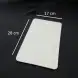 #BS9031-WT; Ceramic flat plate rectangular 28x17cm
