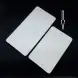 #BS9031-WT; Ceramic flat plate rectangular 28x17cm