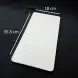 #BS9048-WT; Ceramic flat plate rectangular 35.5x18cm