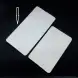 #BS9048-WT; Ceramic flat plate rectangular 35.5x18cm