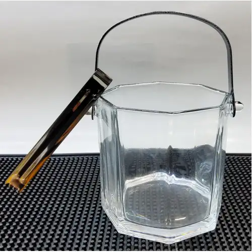 #BT-61656; Glass ice bucket 900ml 