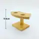 #BT0388; Wooden Temaki Hand Roll Stand 2 Holes   