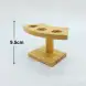 #BT0395; Wooden Temaki Hand Roll Stand 3 Holes