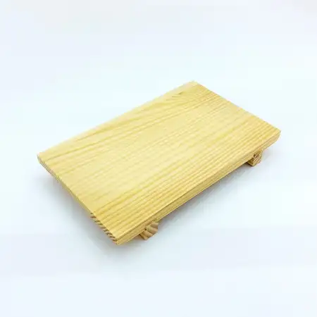 #BT0425; Wooden sushi geta 27x18cm..