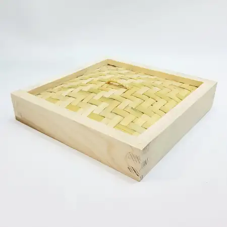 #BT2383; Wooden steamer lid 24x24cm   ..
