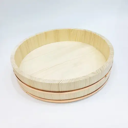 #BT2468; Wooden sushi bucket 33x10cm #BT2468; Wooden sushi bucket 33x10cm