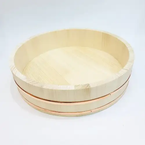 #BT2475; Wooden sushi bucket 36x10cm 