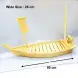 #BT6078; Wooden sushi boat 80x28cm