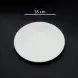#BU6344; Ceramic round Plate 7 inches