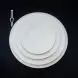 #BU6375; Ceramic round plate 12 inches