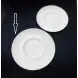 #BU6528; Ceramic round plate 12 inches