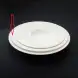 #BU6542; Ceramic round plate 11 inches
