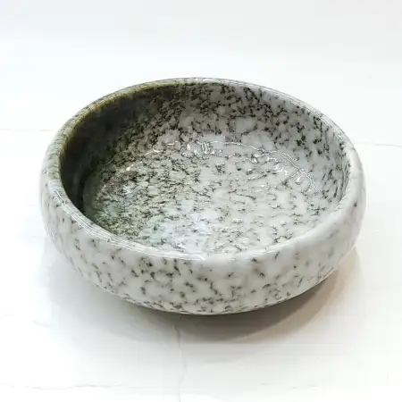 #BY-0099B; Ceramic sauce dish 3.5 inches..