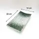 #BY-0174B; Ceramic rectangular plate 8.75 inches