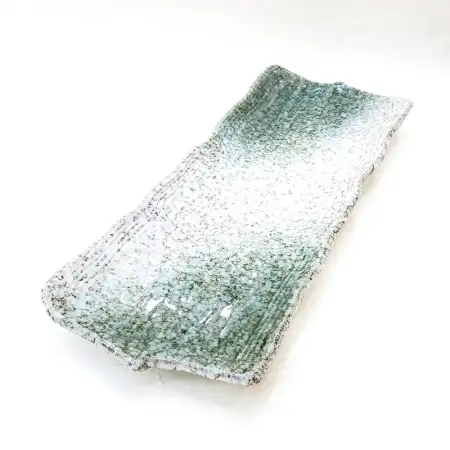 #BY-0198B; Ceramic rectangular plate 15 ..
