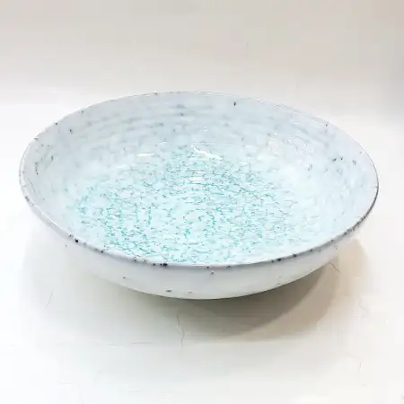 #BY-0259C; Ceramic bowl 8 inches..