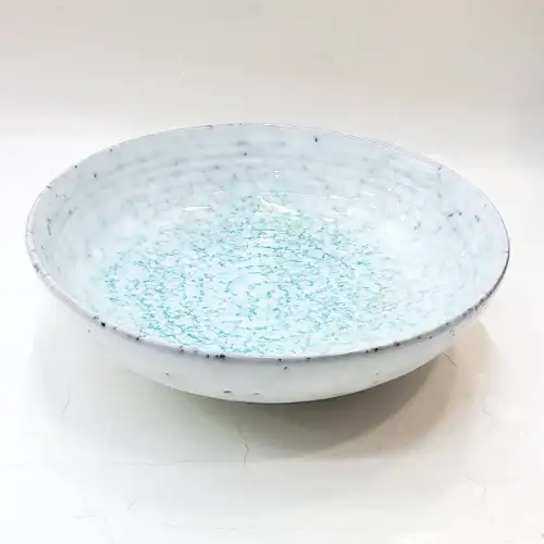 #BY-0259C; Ceramic bowl 8 inches