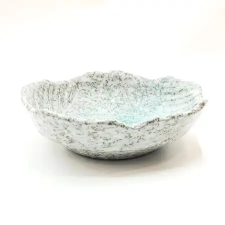 #BY-0297C; Ceramic bowl 7 inches..