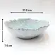 #BY-0303C; Ceramic bowl 9.5 inches