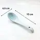 #BY-0327C; Ceramic spoon 15cm