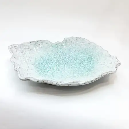 #BY-0426C; Ceramic plate 12.5 inches..