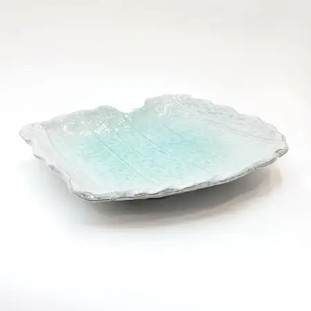 #BY-0433C; Ceramic plate 8 inches..