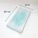 #BY-0563C; Ceramic rectangular plate 10 inches