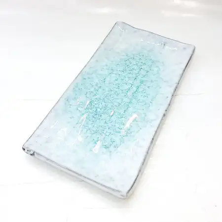 #BY-0563C; Ceramic rectangular plate 10 ..