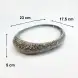 #BY-1508; Ceramic 9 inches oval plate