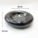 #BY-3182BK; Ceramic donut shape bowl 8 inches