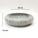 #BY-3304A; Ceramic donut shape bowl 8 inches