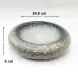 #BY-3311A; Ceramic donut shape bowl 9.5 inches