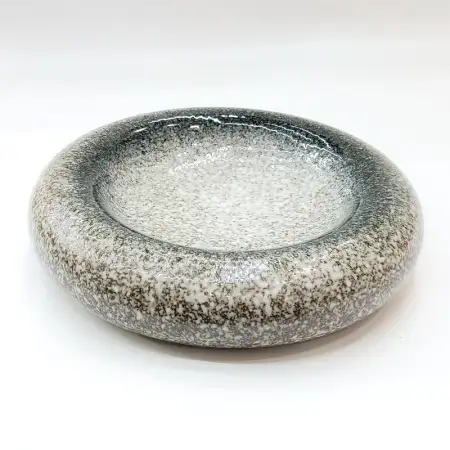 #BY-3311A; Ceramic donut shape bowl 9.5 ..
