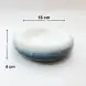 #BY-3328; Ceramic donut shape bowl 6.25 inches
