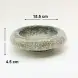 #BY-3380B; Ceramic mushroom bowl 6 inches