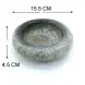 #BY-3403A; Ceramic mushroom bowl 6 inches